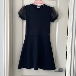 RED VALENTINO little black dress.